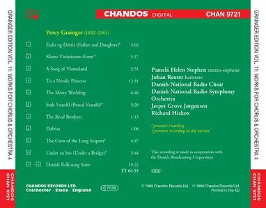 The Grainger Edition, Volume 11 - Works for Chorus and Orchestra 4 (1999)