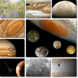 Photo Jupiter and Moon
