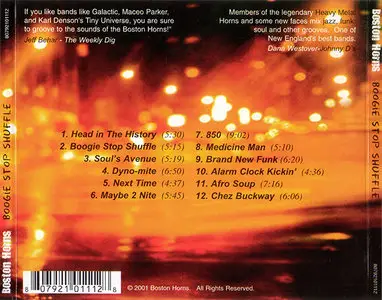 Boston Horns - Boogie Stop Shuffle (2001)