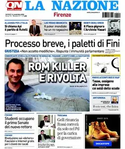 La Nazione 12.11.2009