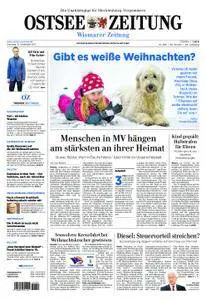 Ostsee Zeitung Wismar - 12. Dezember 2017