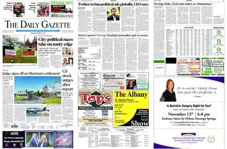 The Daily Gazette – October 31, 2019