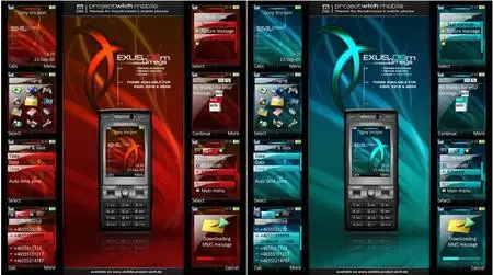 Exus OSM Omega Theme for SonyEricsson Phone