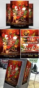 Stocking Fillers Flyer Template