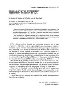 Journal of Thermal Analysis and Calorimetry (1969-2010)