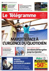 Le Télégramme Ouest Cornouaille - 23 Décembre 2024