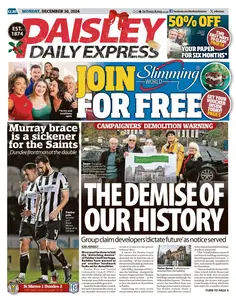 Paisley Daily Express - 30 December 2024