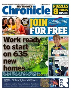 Sevenoaks Chrionicle - 19 September 2024