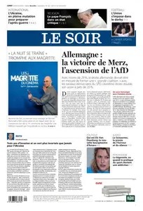 Le Soir - 24 Février 2025