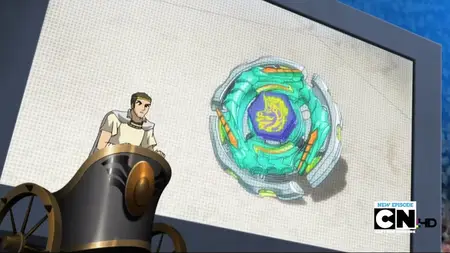 Beyblade Metal Fusion (2009 S02E28 Dark Eagle C W