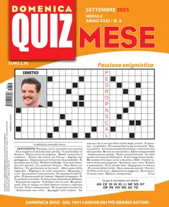 Domenica Quiz Mese N.357 - Settembre 2025