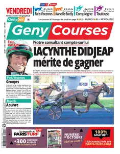 Paris Courses - 9 Octobre 2025