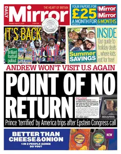 Daily Mirror - 11 August 2025