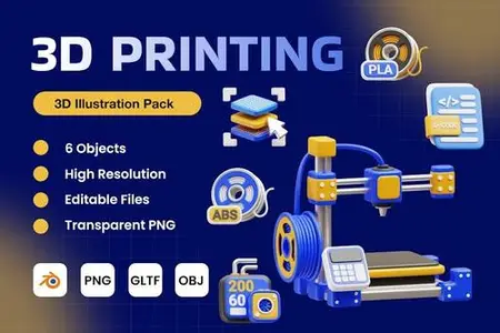 3D Printing 3D Icons V.2 MUU35M7