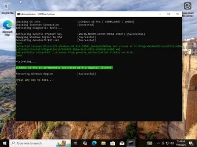 Windows 10 Pro 22H2 build 19045.6093 Preactivated Multilingual July 2025