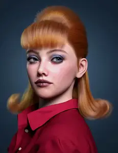 Daz3d - Olivia Hair for Genesis 9