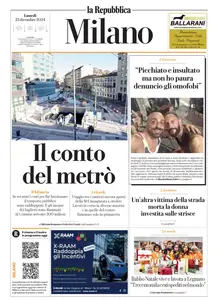 la Repubblica Milano - 23 Dicembre 2024