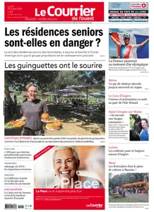 Le Courrier de l'Ouest Angers - 29 Juillet 2024