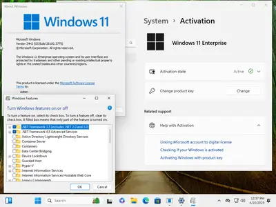 Windows 11 Enterprise/IOT Enterprise 24H2 Build 26100.3775 (No TPM Required) Preactivated Multilingual April 2025