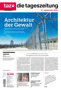 taz die tageszeitung  - 11 September 2024
