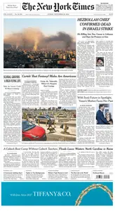 The New York Times - 29 September 2024