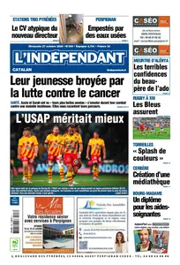 L'Indépendant - 27 Octobre 2024