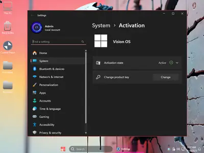 Windows 11 Pro 24H2 Build 26100.4482 Vision OS
