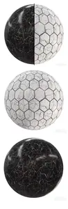 3dsky - Marble Floor Tile stone FB1 4K 3527217 - 3D Model