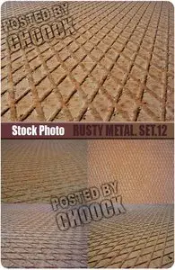 Stock Photo: Rusty metal. Set.12