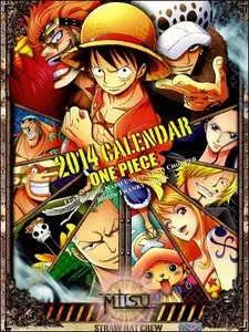 One Piece - Official Calendar 2014