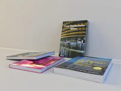 3D model of high quality books