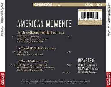 Neave Trio - American Moments (2016)