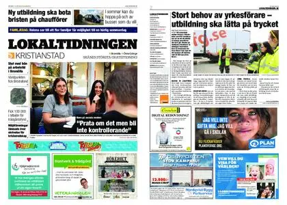 Lokaltidningen Kristianstad – 22 juni 2019