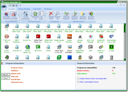 Zards Software Cleanse Uninstaller Pro 6.5.1 Multilingual Portable