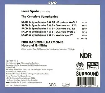 Howard Griffiths, NDR Radiophilharmonie Hannover - Louis Spohr: The Complete Symphonies (2016)