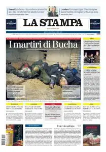 La Stampa Torino Provincia e Canavese - 5 Aprile 2022
