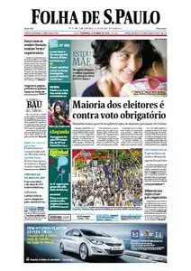 Folha de São Paulo - 11 de maio de 2014 - Domingo