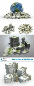 Photos - Mountains of 3D Money