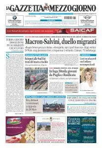 La Gazzetta del Mezzogiorno Taranto - 24 Giugno 2018