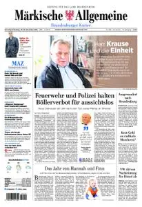 Märkische Allgemeine Brandenburger Kurier - 29. Dezember 2018