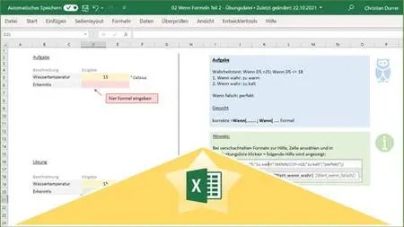 Excel - Crash Kurs Für Beginner Inkl. Übungen Und Quizze