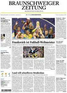 Braunschweiger Zeitung - Helmstedter Nachrichten - 16. Juli 2018