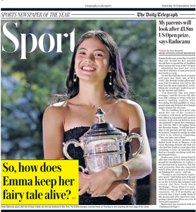 The Daily Telegraph Sport - 18 September 2021