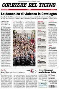 Corriere del Ticino - 2 Ottobre 2017