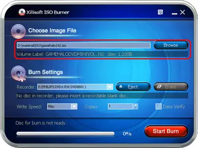 Xilisoft ISO Burner 1.0.56.1601