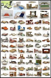 3D Bedroom Collection 2