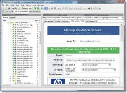 Microsys A1 Website Analyzer 3.0.3