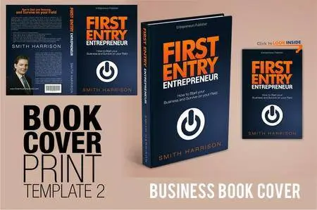 CreativeMarket - Book Cover TEMPLATE 2 Busineess