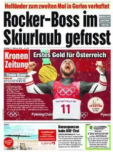 Kronen Zeitung Tirol - 12. Februar 2018