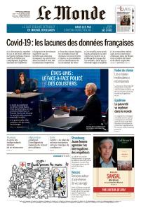 Le Monde du Vendredi 9 Octobre 2020